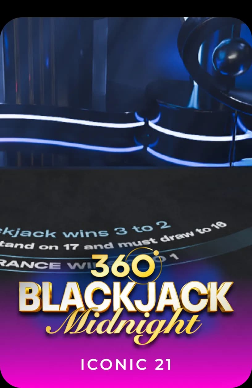 Blackjack 360 Midnight
