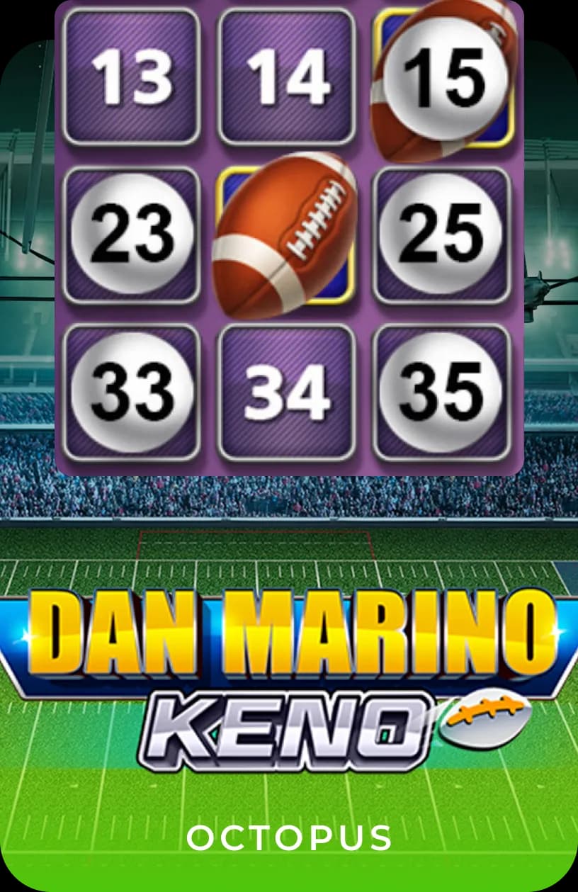 Dan Marino Keno